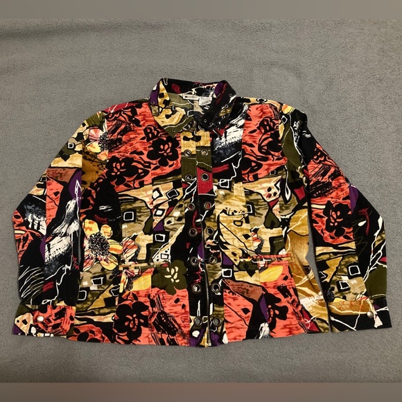 Units Size Extra Large 100% Cotton Zip up Jacket - Picture 3 of 5